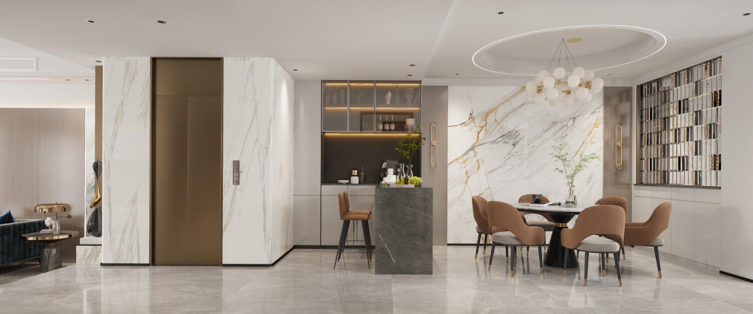 340平泰馀山庄现代风格-藏不住的优雅生活全景图封面图