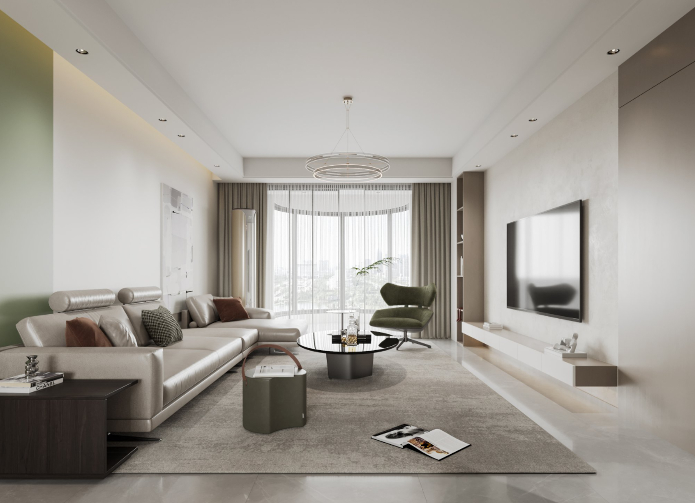 151平阳光悦湖现代风格全景图封面图