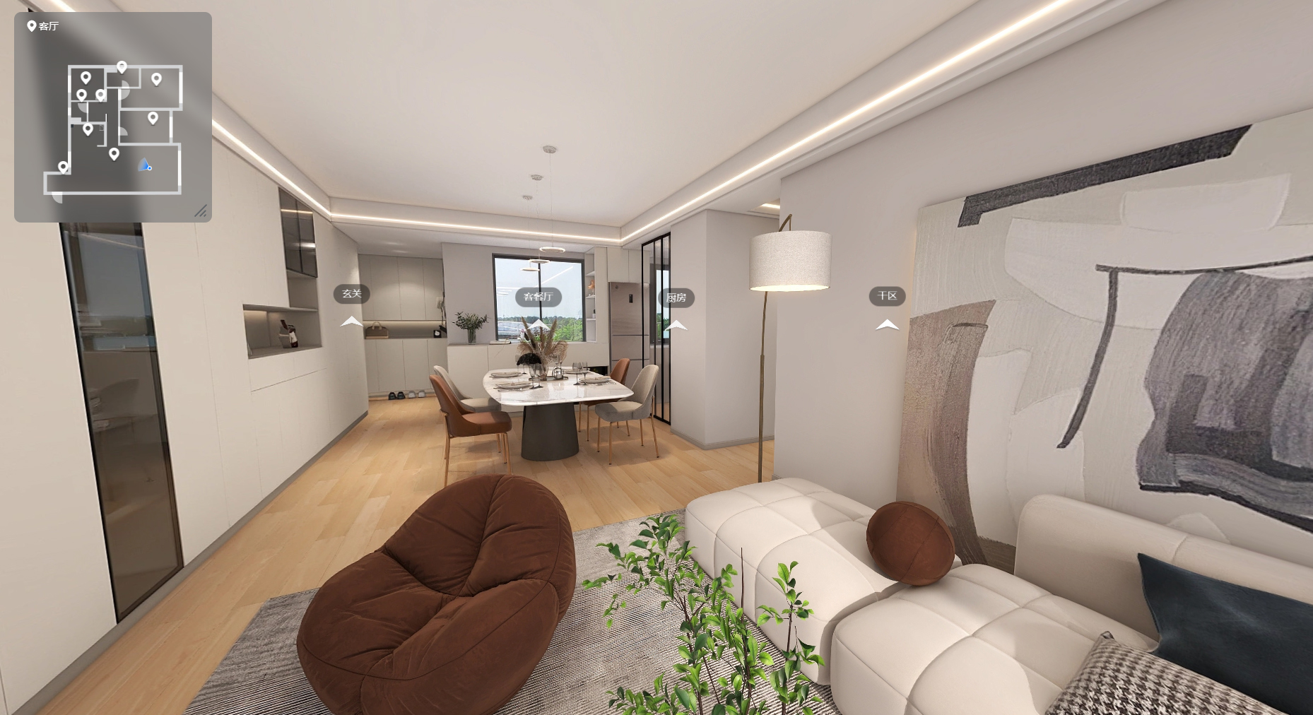 128平中海寰宇天下现代风格全景图封面图