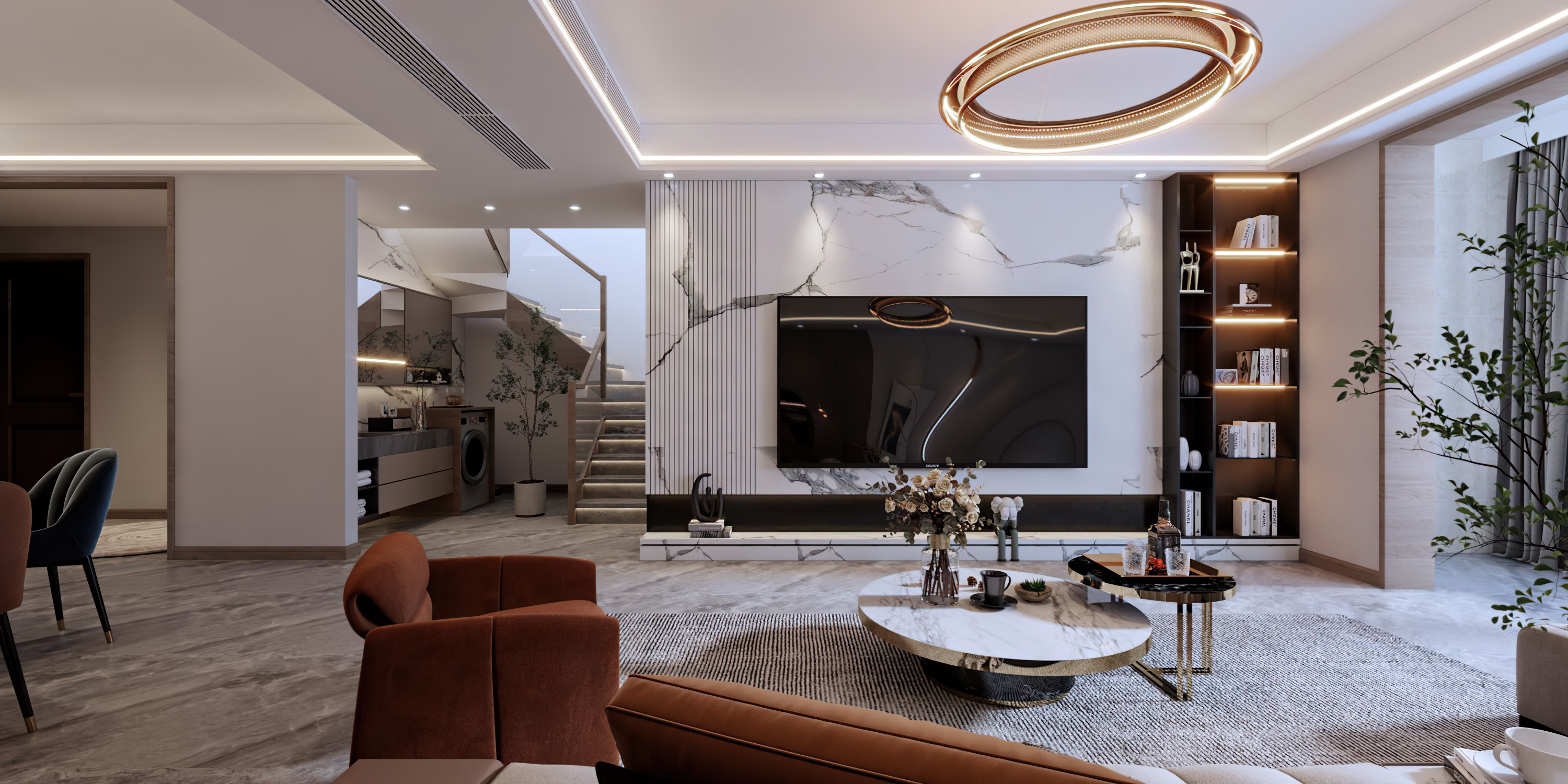 260平原阳县云松金域华府现代风格全景图封面图