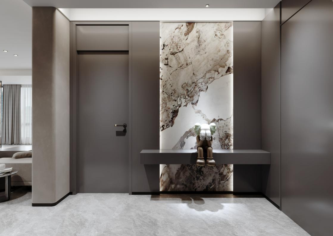 196平观澜天境现代风格-黛色入境 刻画200m²闲适雅居全景图封面图