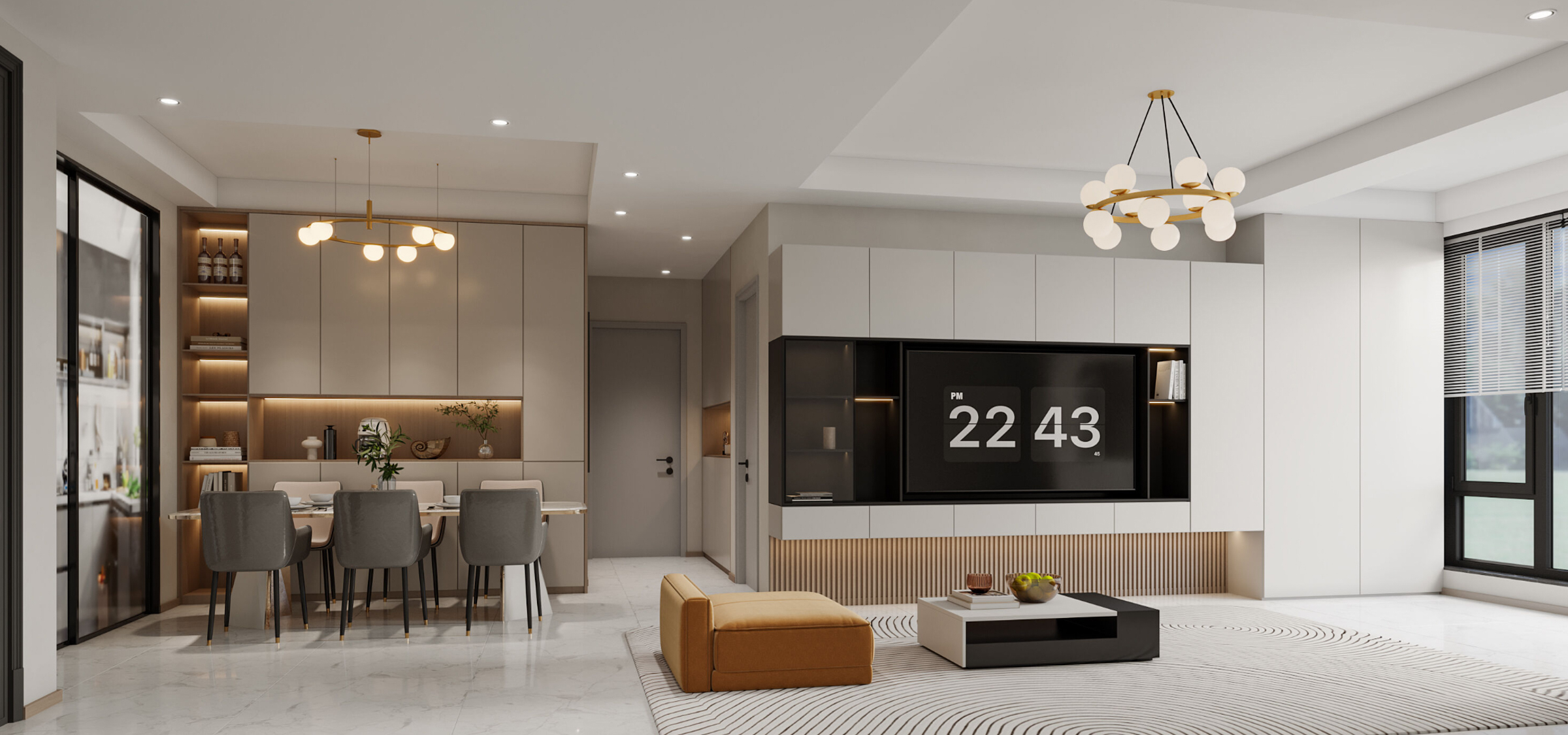 112平江南华府现代简约风格全景图封面图