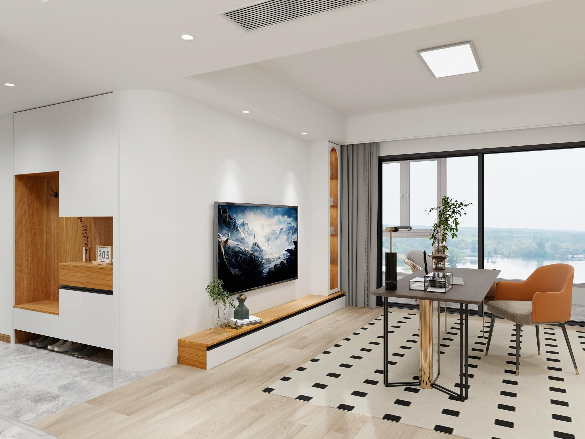 143平前山澜庭现代简约风格全景图封面图