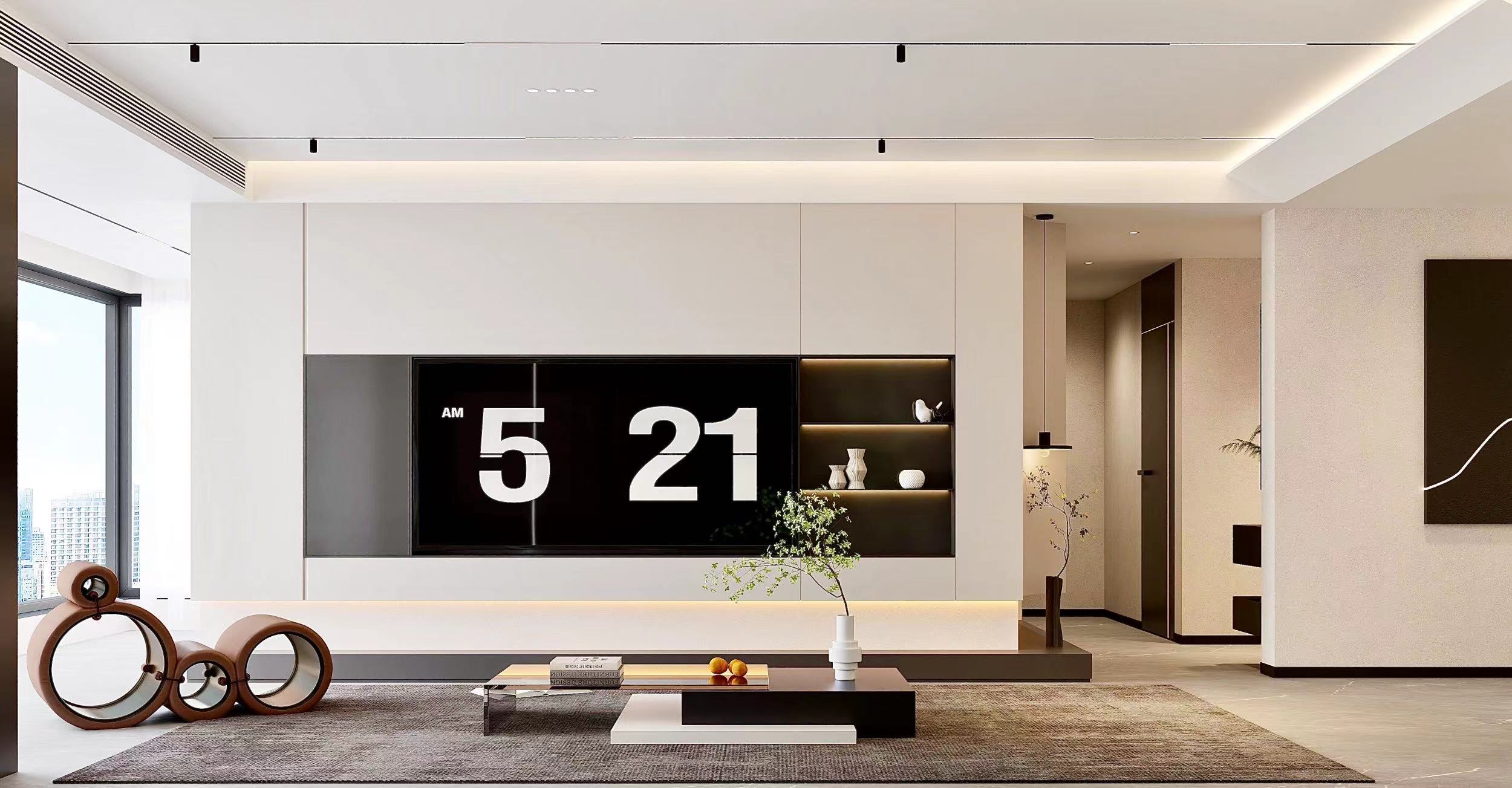 125平沙河龙湾意式轻奢全景图封面图