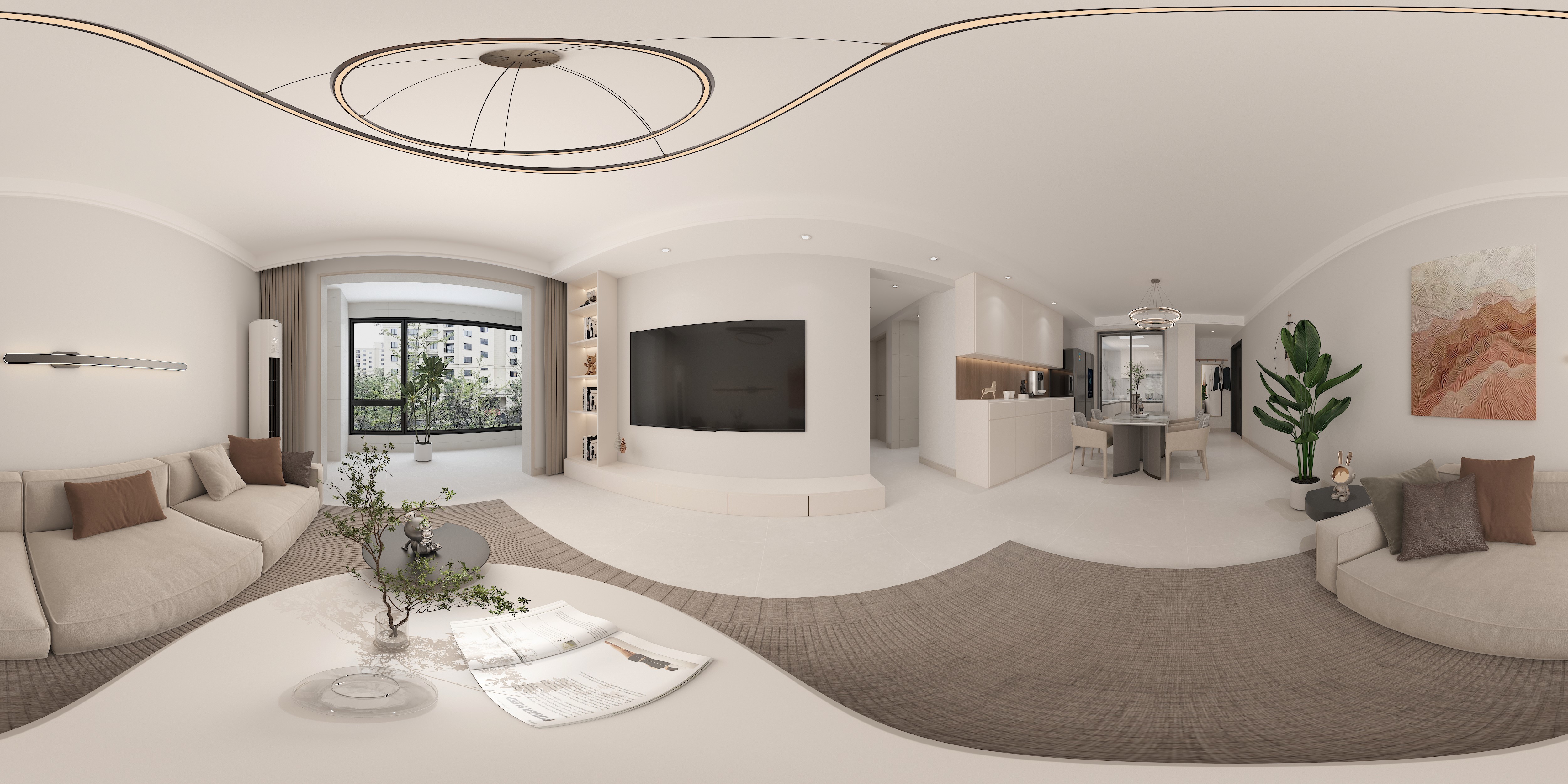 133平翰林院现代简约风格全景图封面图