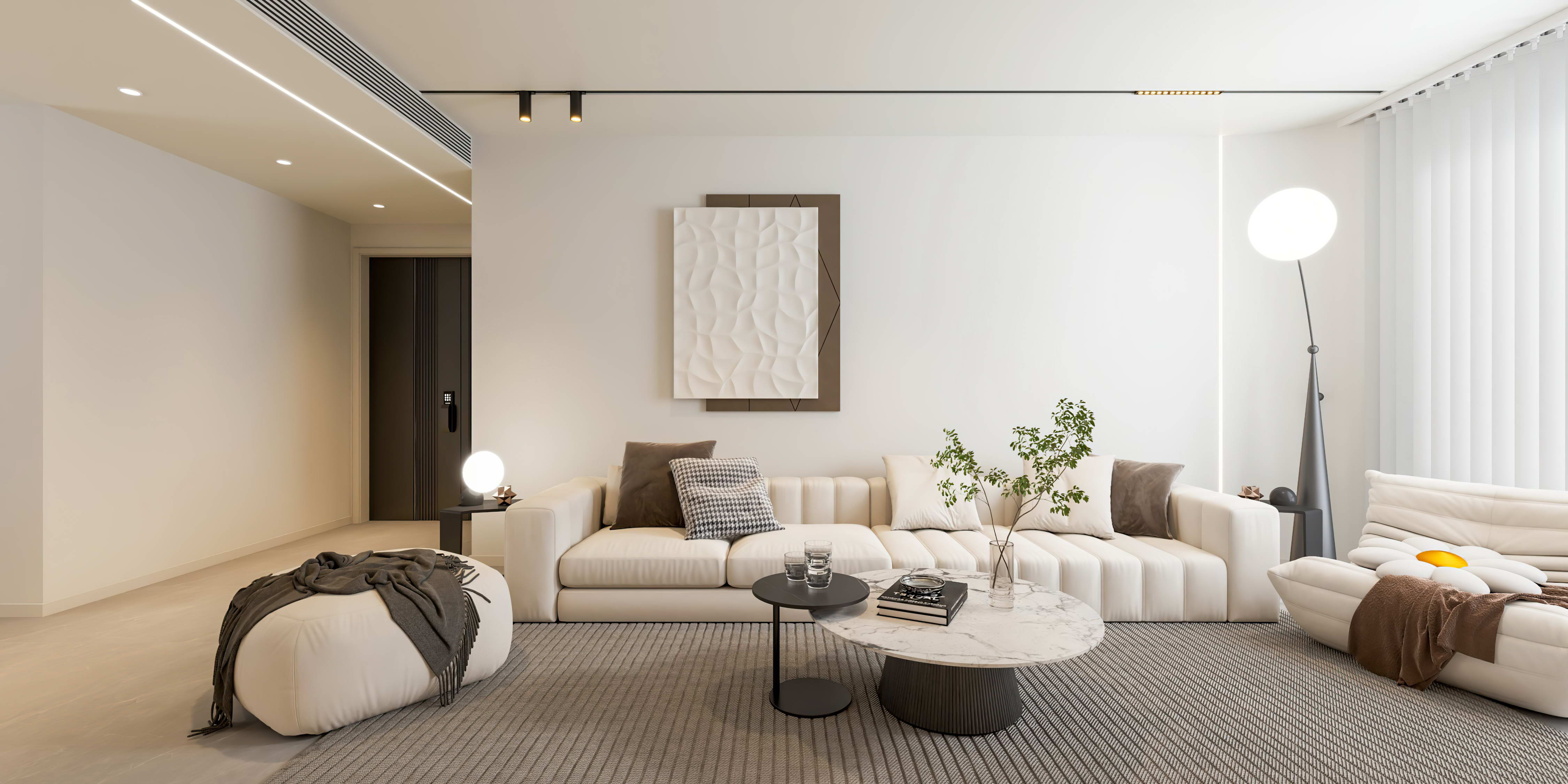 120平亿通壹公馆现代风格全景图封面图