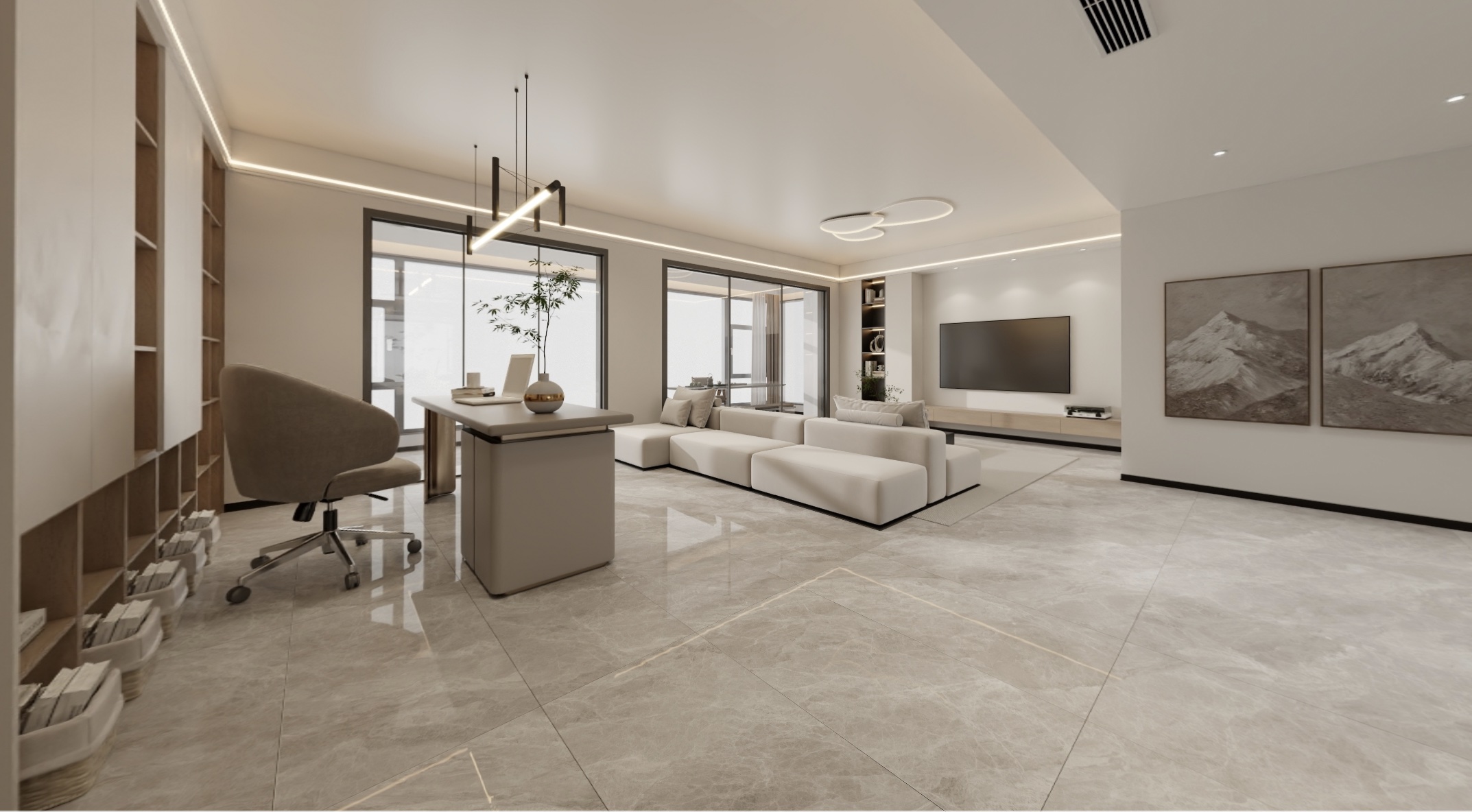 246平凤凰悦府现代简约风格全景图封面图