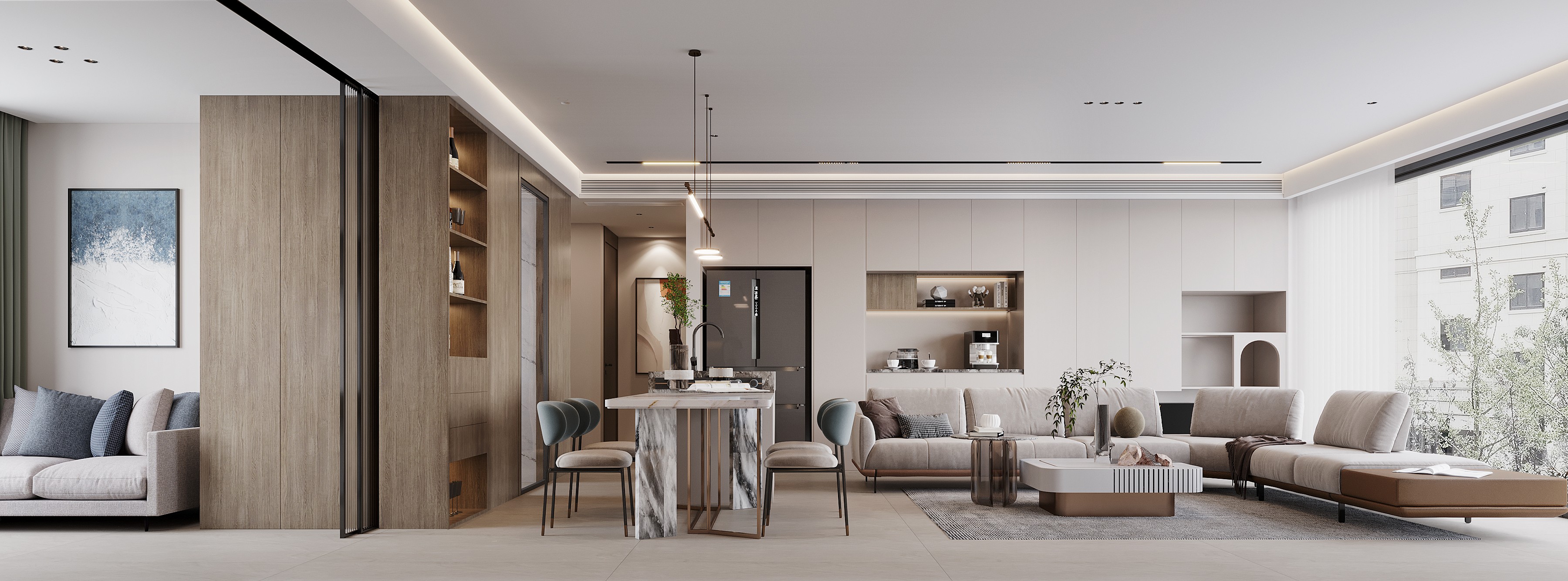 140平 诺德国礼  现代简约全景图封面图