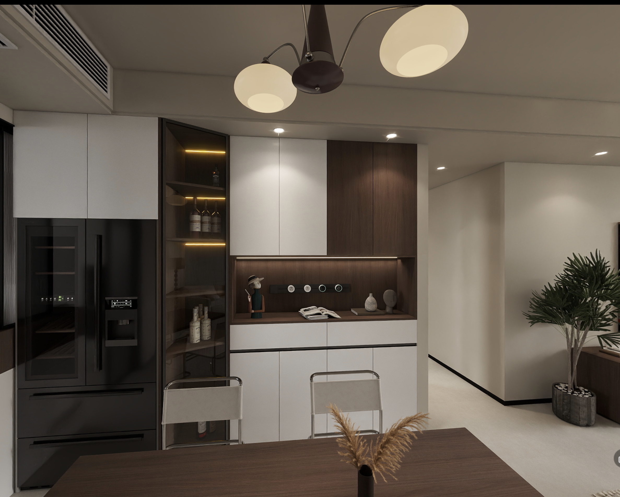 160平金桥西棠现代简约风格全景图封面图