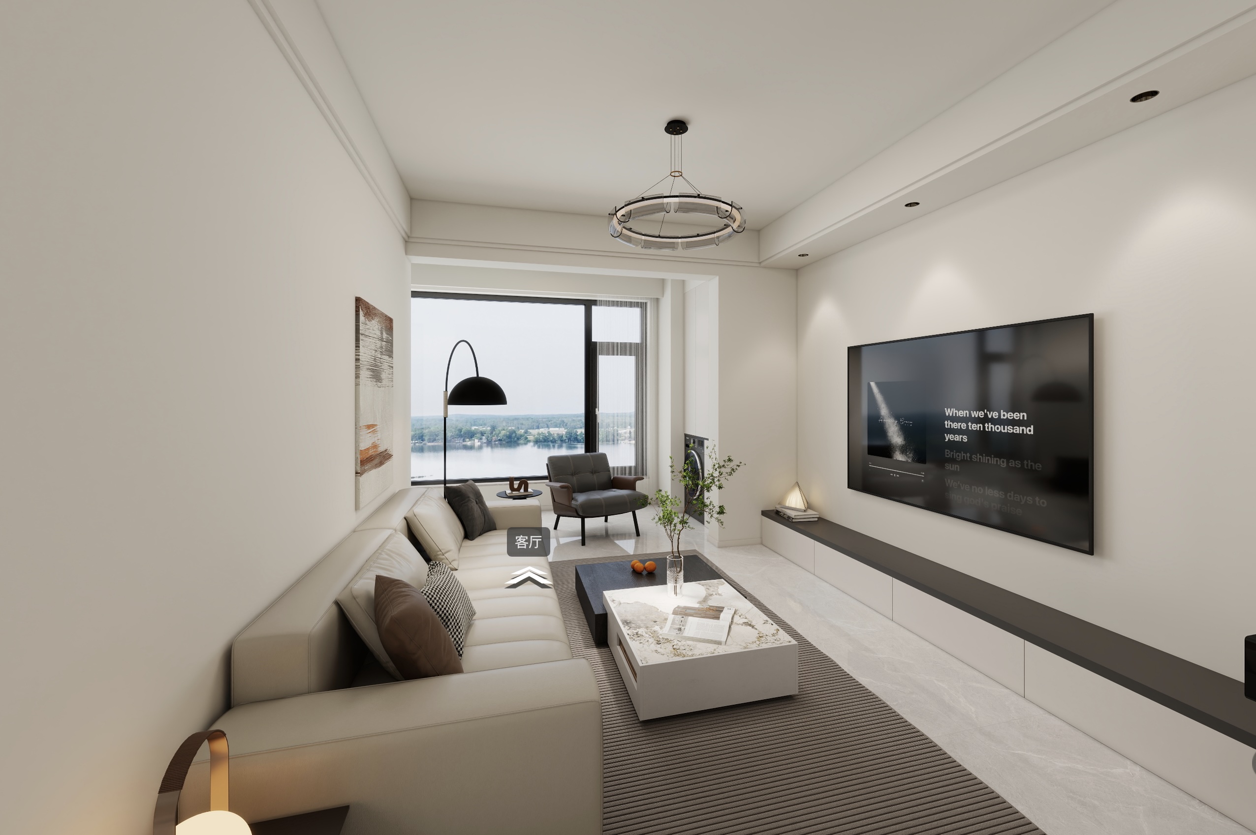 104 平保利文化广场现代简约风格全景图封面图