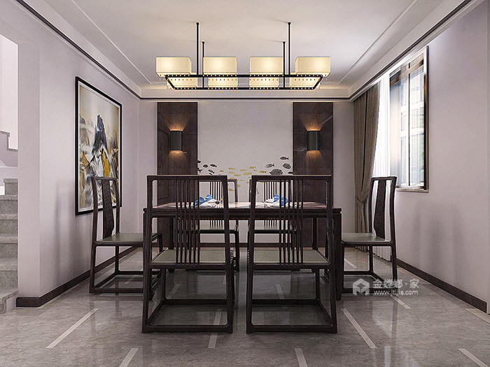新中式风格家具，让家的氛围更浓郁-餐厅