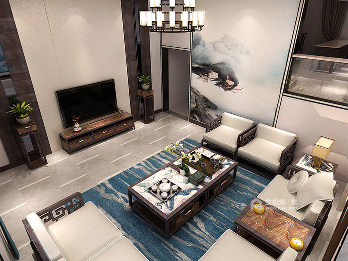 新中式风格家具，让家的氛围更浓郁-客厅