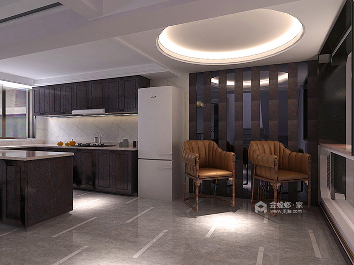 新中式风格家具，让家的氛围更浓郁-厨房
