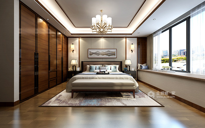 心之所安,中式风格家也可以很现代,很时尚-卧室