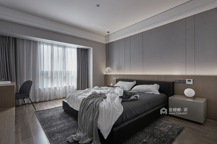 240平简约大宅，让你真正的放空自己-卧室效果图及设计说明