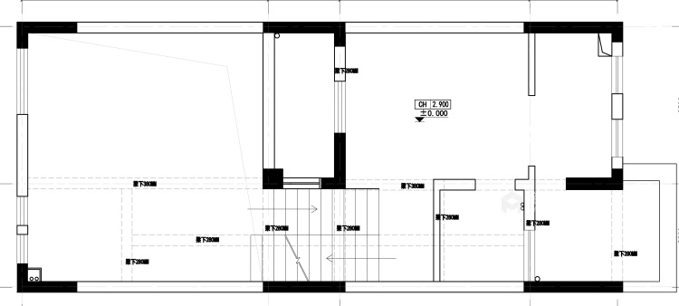 现代简约别墅 这个设计我给满分-业主需求&原始结构图