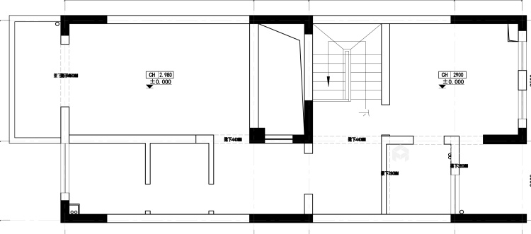 现代简约别墅 这个设计我给满分-业主需求&原始结构图