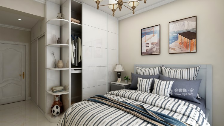 体现优雅和高贵，简欧式为不二选择-卧室效果图及设计说明