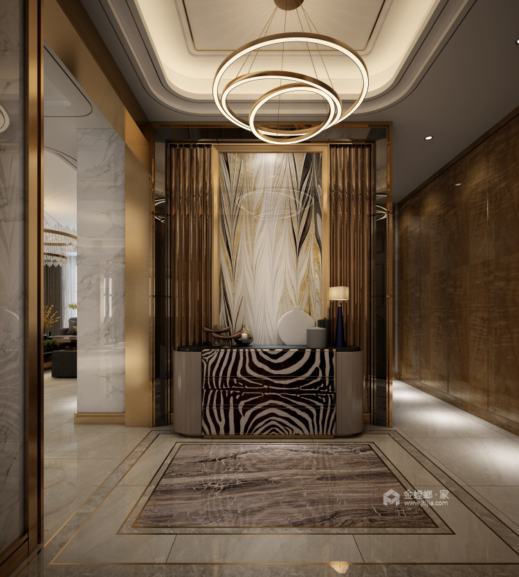 260平现代风格大宅，尊贵典雅之作-卧室效果图及设计说明