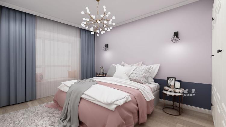 清爽明快，北欧的浪漫生活情趣-卧室效果图及设计说明