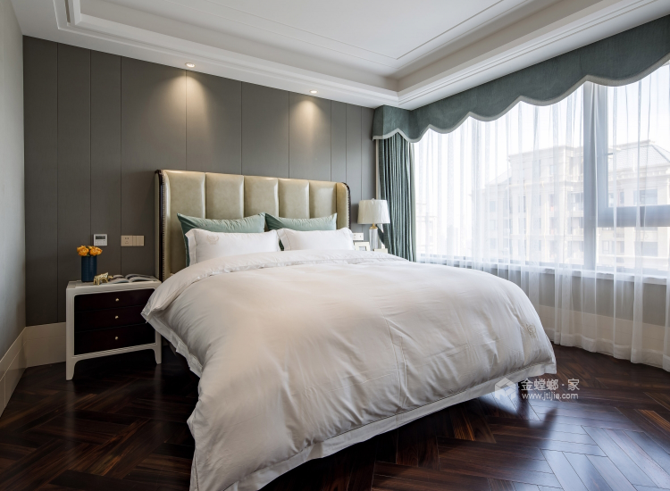 舒适宜居，116平轻奢欧式美宅-卧室效果图及设计说明