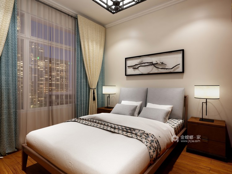 115平新中式，平和内敛、古朴端庄的优雅生活-卧室