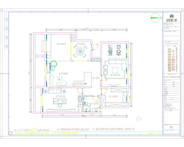 348平复式豪宅，满足你对家的想象-平面设计图及设计说明