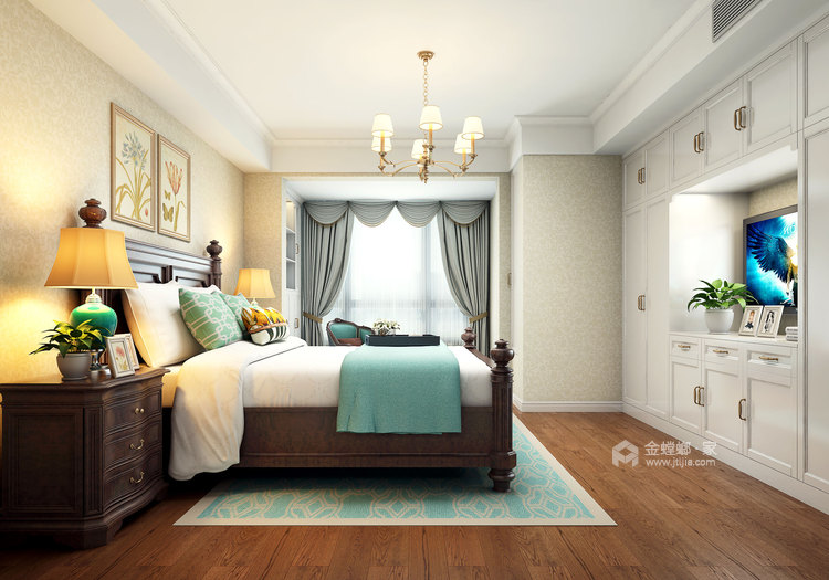 大众户型遇上不简单的设计-卧室效果图及设计说明