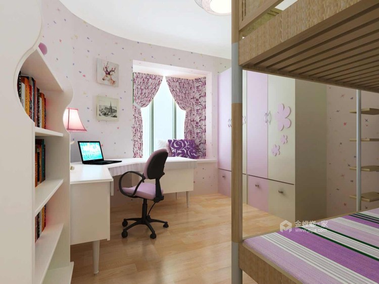 上海静安区三代同堂豪宅，成功人士的现代典雅风-卧室效果图及设计说明