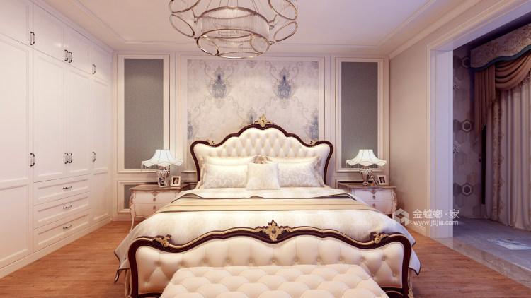 美式风复式美宅，让你如亲临美剧一般-卧室效果图及设计说明