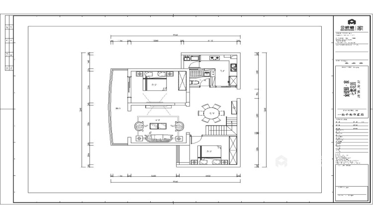 195平现代风别墅-平面设计图及设计说明