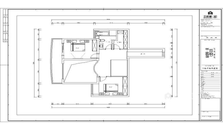 195平现代风别墅-平面设计图及设计说明