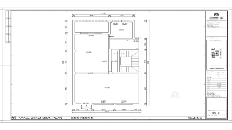 350m²美式别墅的奢华大气之美-业主需求&原始结构图