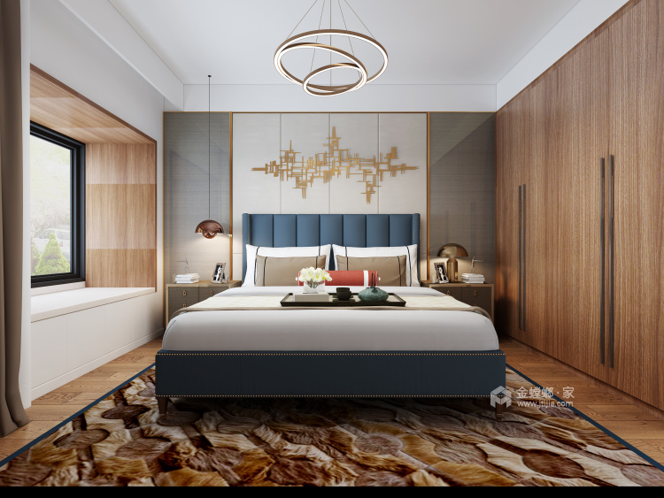 157平现代轻奢，是对生活品质的精益求精-卧室效果图及设计说明