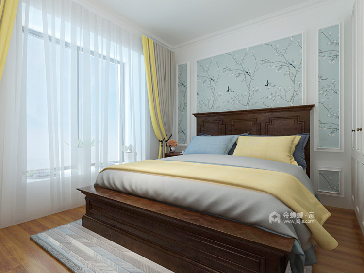 无法拒绝的美丽-美式-卧室效果图及设计说明