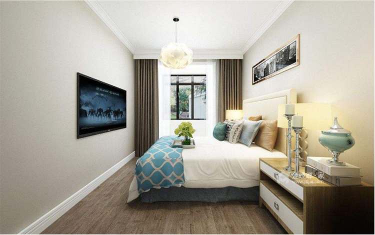 100平现代风 时尚完美的结合-卧室效果图及设计说明