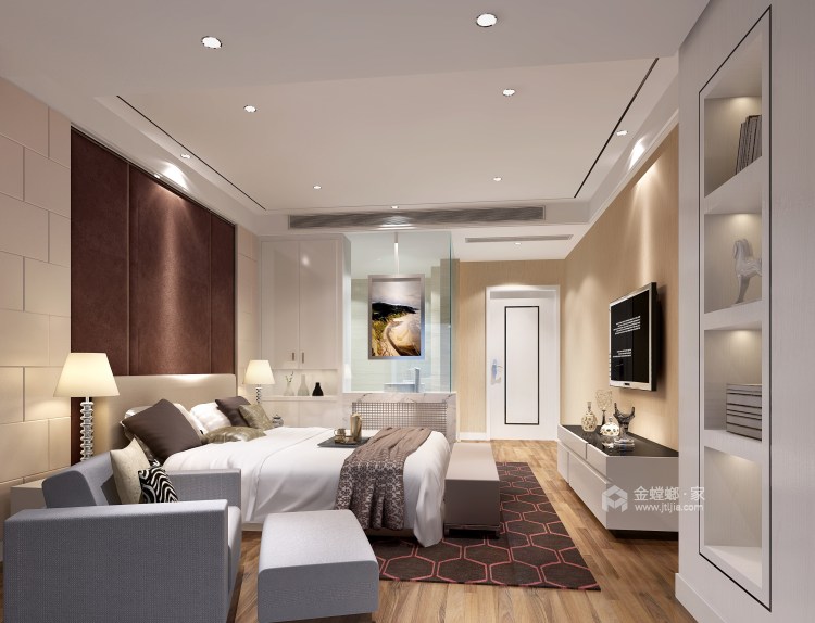 240平大平层如何做到每个角落都舒适-卧室效果图及设计说明