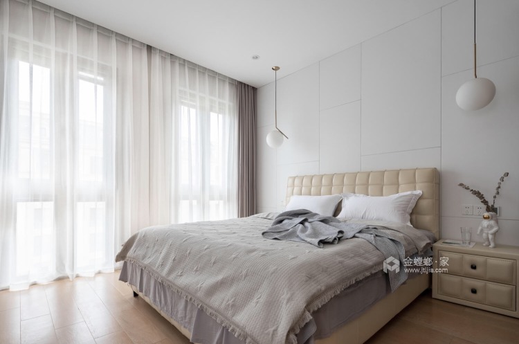 优雅灰色，享受轻奢-卧室效果图及设计说明