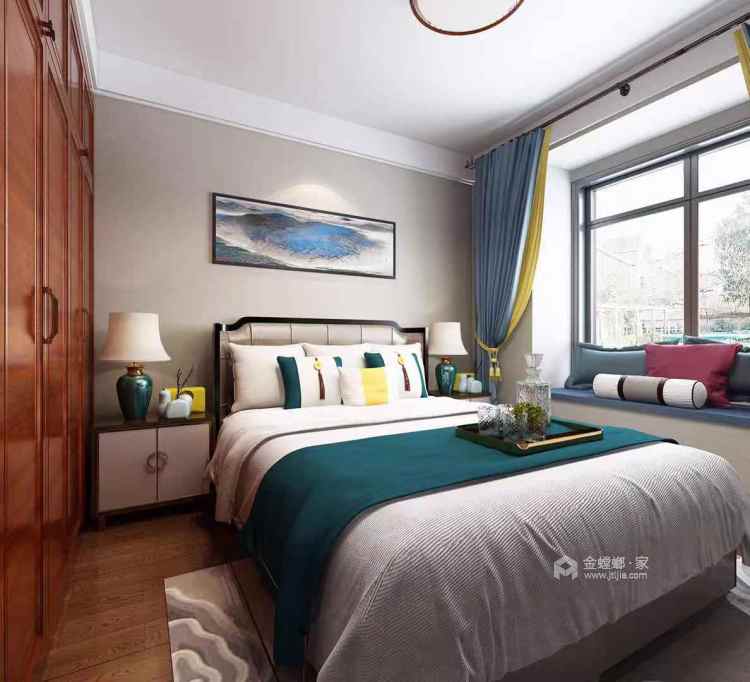 回忆中国最传统的味道-卧室效果图及设计说明