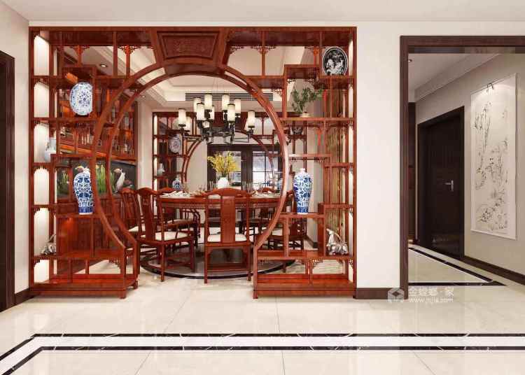 回忆中国最传统的味道-餐厅效果图及设计说明
