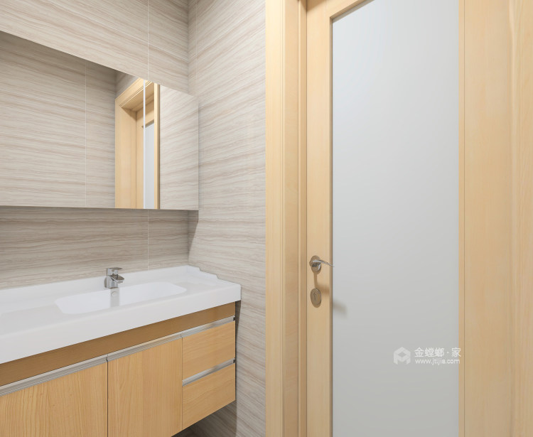 日式简约住宅，设计回归生活本质-卫生间
