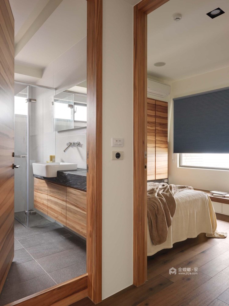 看不腻的大地色打造一个人舒适的居住生活-卧室效果图及设计说明
