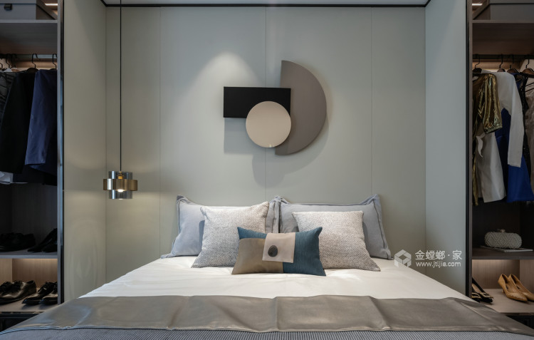 128㎡现代风——生活的本质-卧室效果图及设计说明
