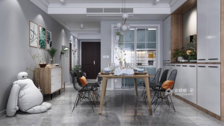 温馨简约的现代风格，打造舒适温暖的家-空间效果图