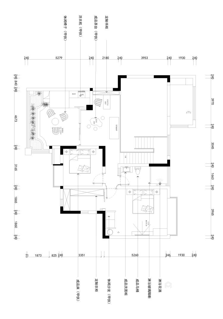 威尔顿庄园38-1-1102-平面设计图及设计说明