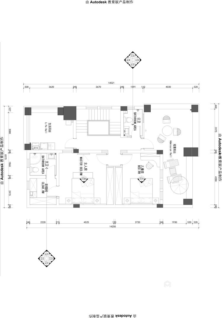 威尔顿庄园23-2-1-平面设计图及设计说明