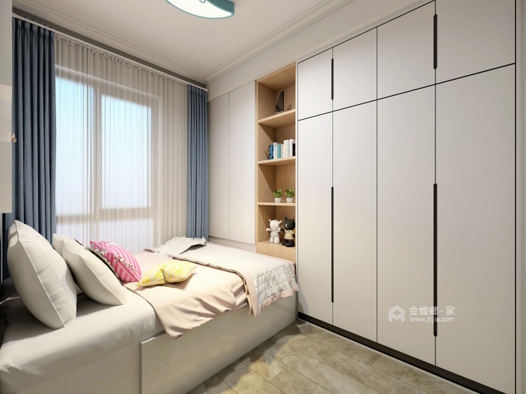 简约-新中式-卧室效果图及设计说明