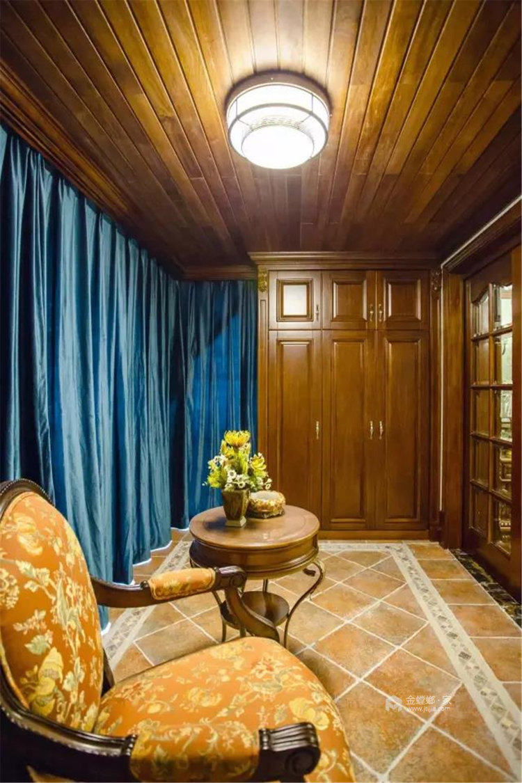 美式古典-卧室效果图及设计说明