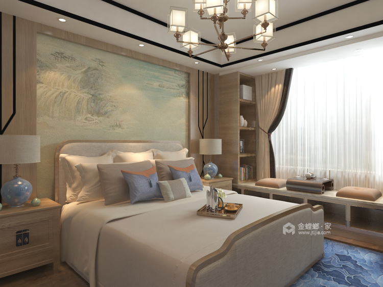 日式小家-卧室效果图及设计说明