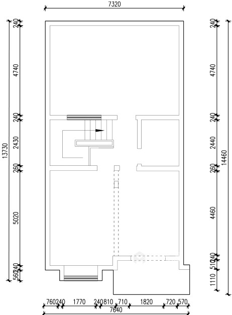 宿松王总别墅新中式设计方案-业主需求&原始结构图